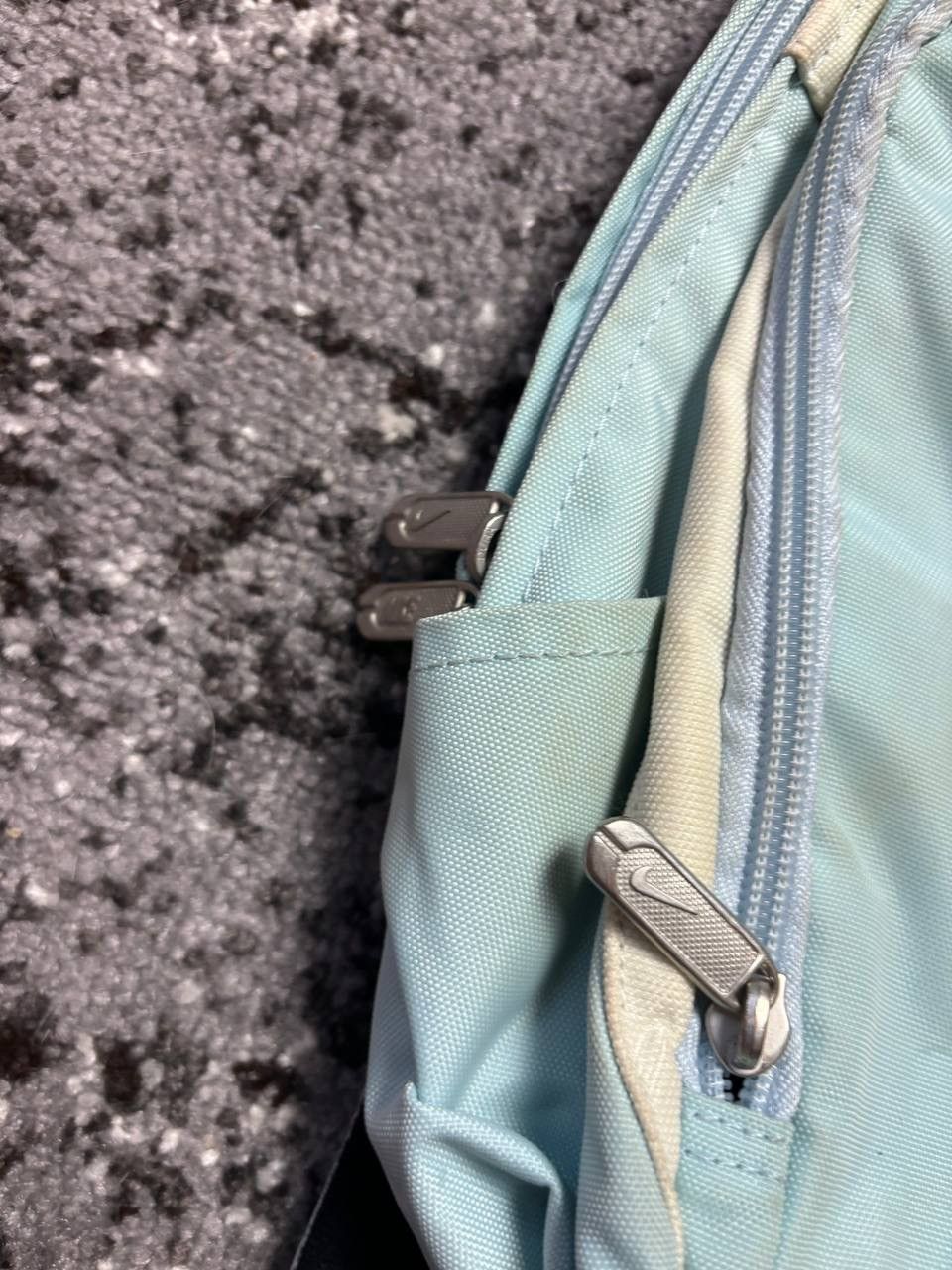 Nike × Vintage Vintage Y2K Nike 90s Swoosh logo Drill Mini Backpack Size ONE SIZE - 3 Thumbnail