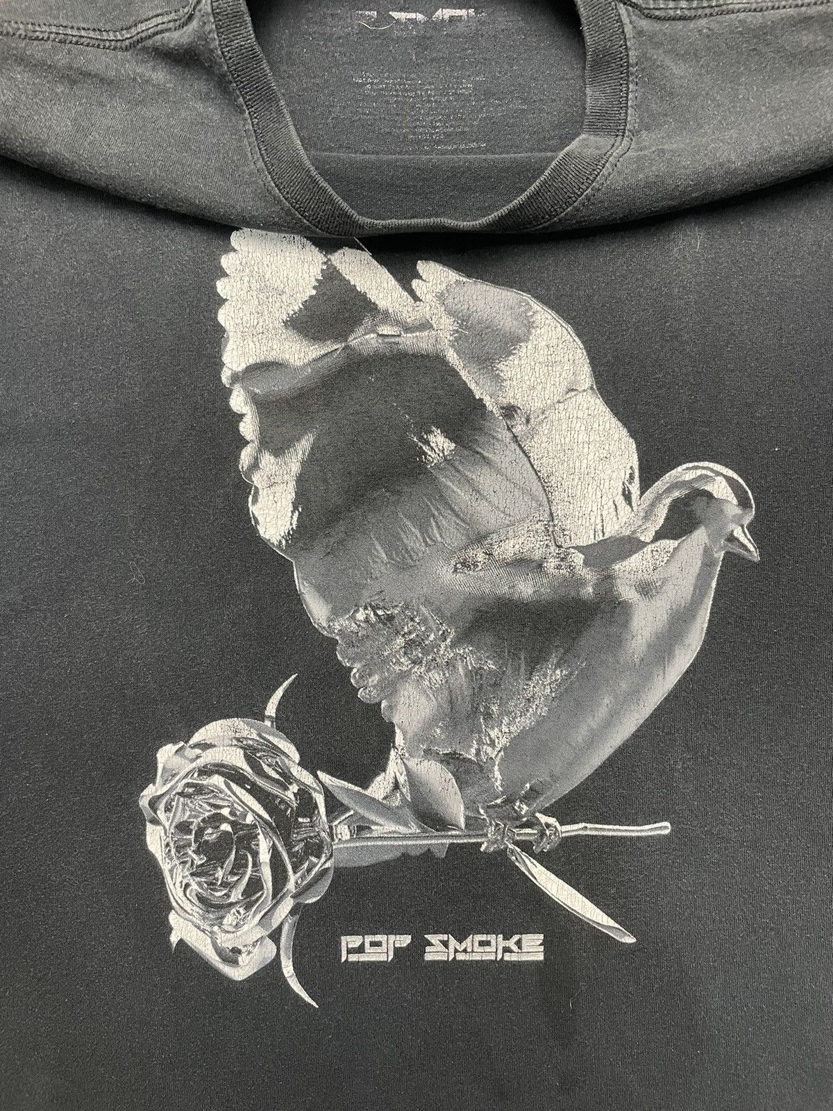 Rap Tees Pop Smoke Shoot for the Stars, Aim for the Moon Size US L / EU 52-54 / 3 - 4 Thumbnail