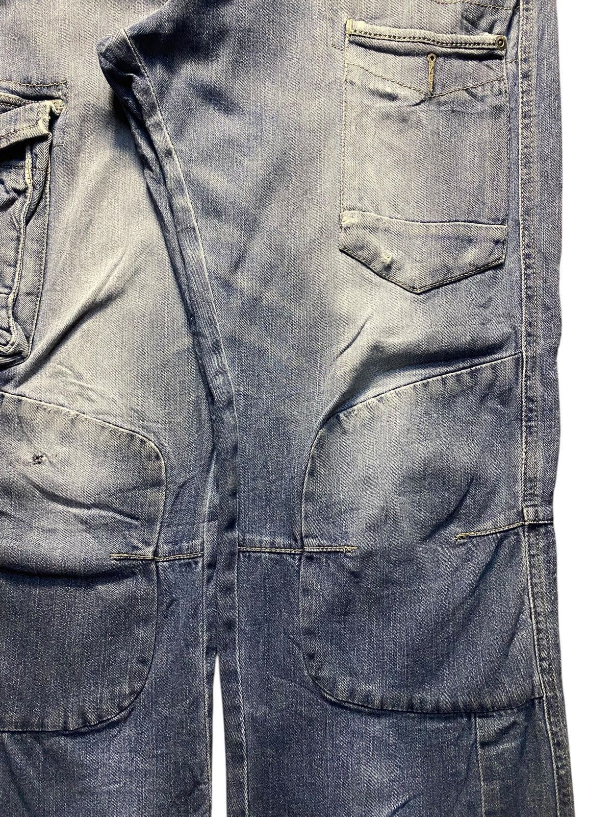 Vintage Baggy blue cargo pants featuring multiple pocket Size US 32 / EU 48 - 8 Thumbnail
