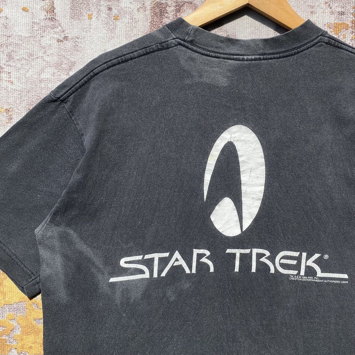 Vintage Vintage 1994 Star Trek Movies Shirt Sunfaded Size US M / EU 48-50 / 2 - 11 Thumbnail