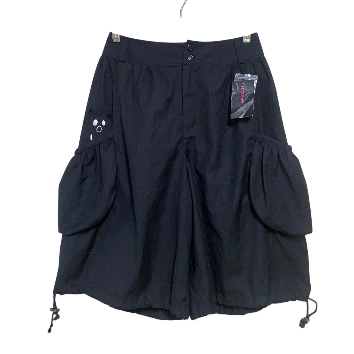 PEACE NOW Nylon Parachute Cargo Pants Short