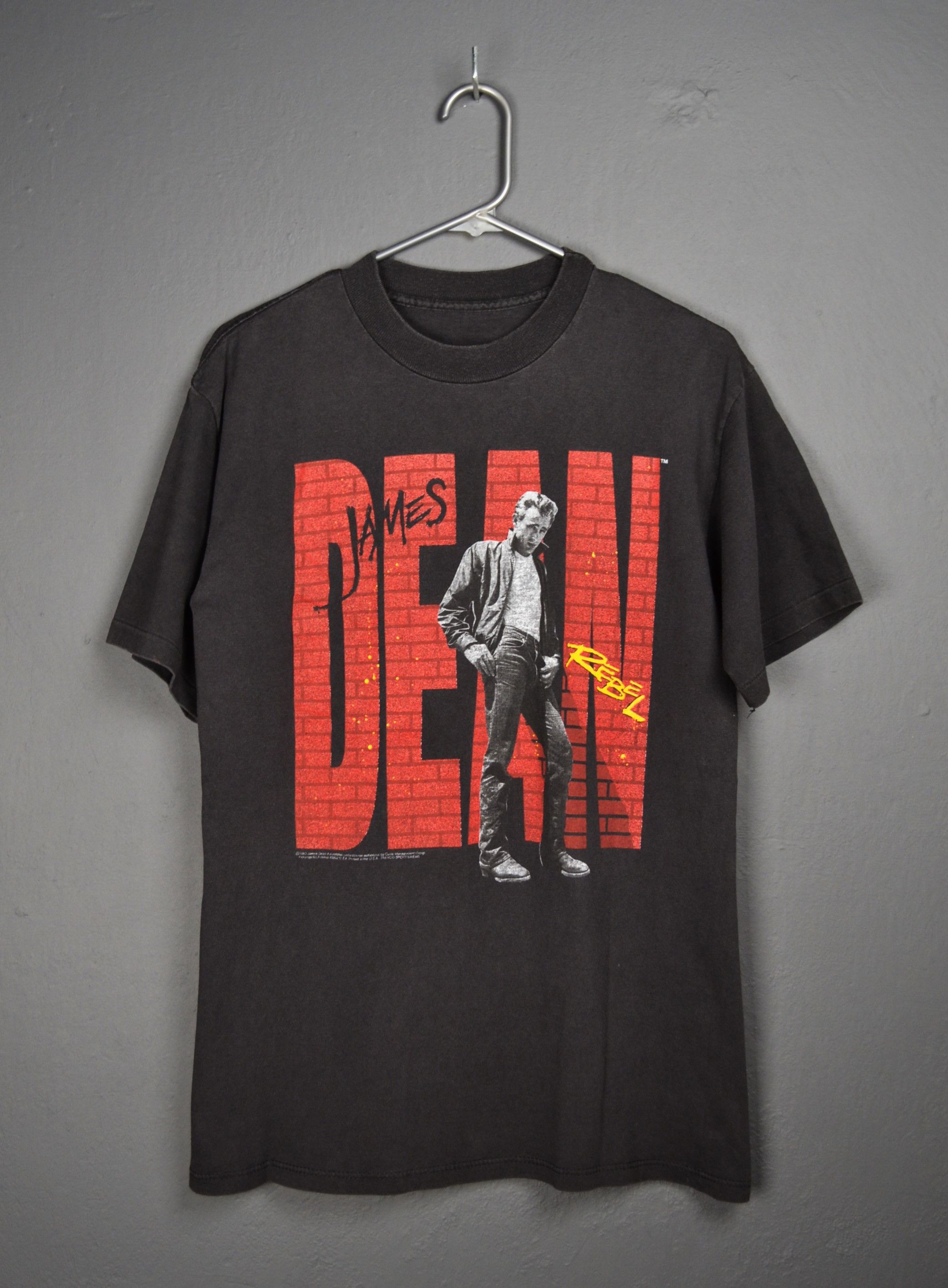 Band Tees James Dean Rebel S-M Size Vintage T-shirt 1993 Size US S / EU 44-46 / 1 - 1 Thumbnail