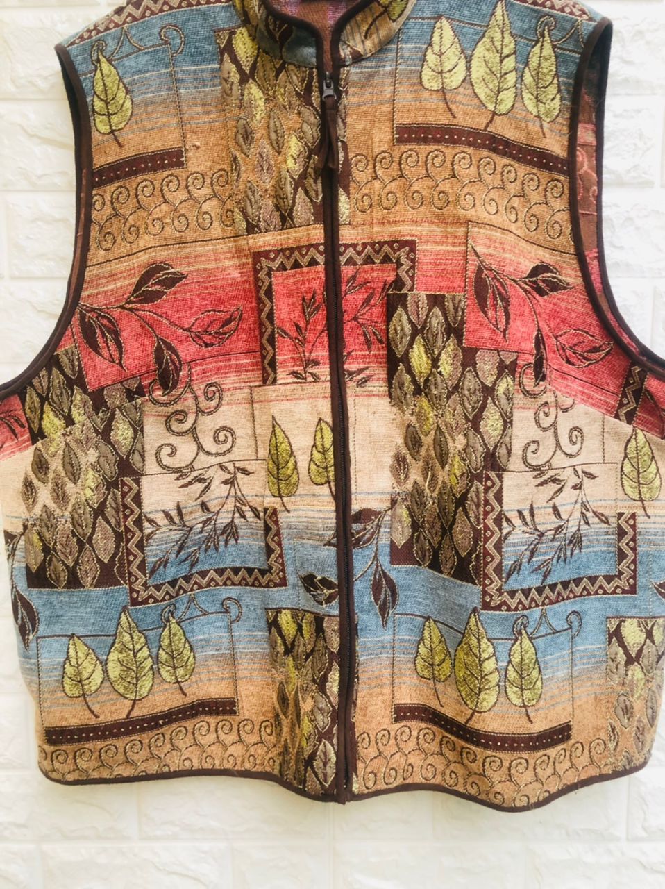 Japanese Brand × Vintage Vintage Japanese Designer Fashion Style Vest Size XL / US 12-14 / IT 48-50 - 4 Thumbnail