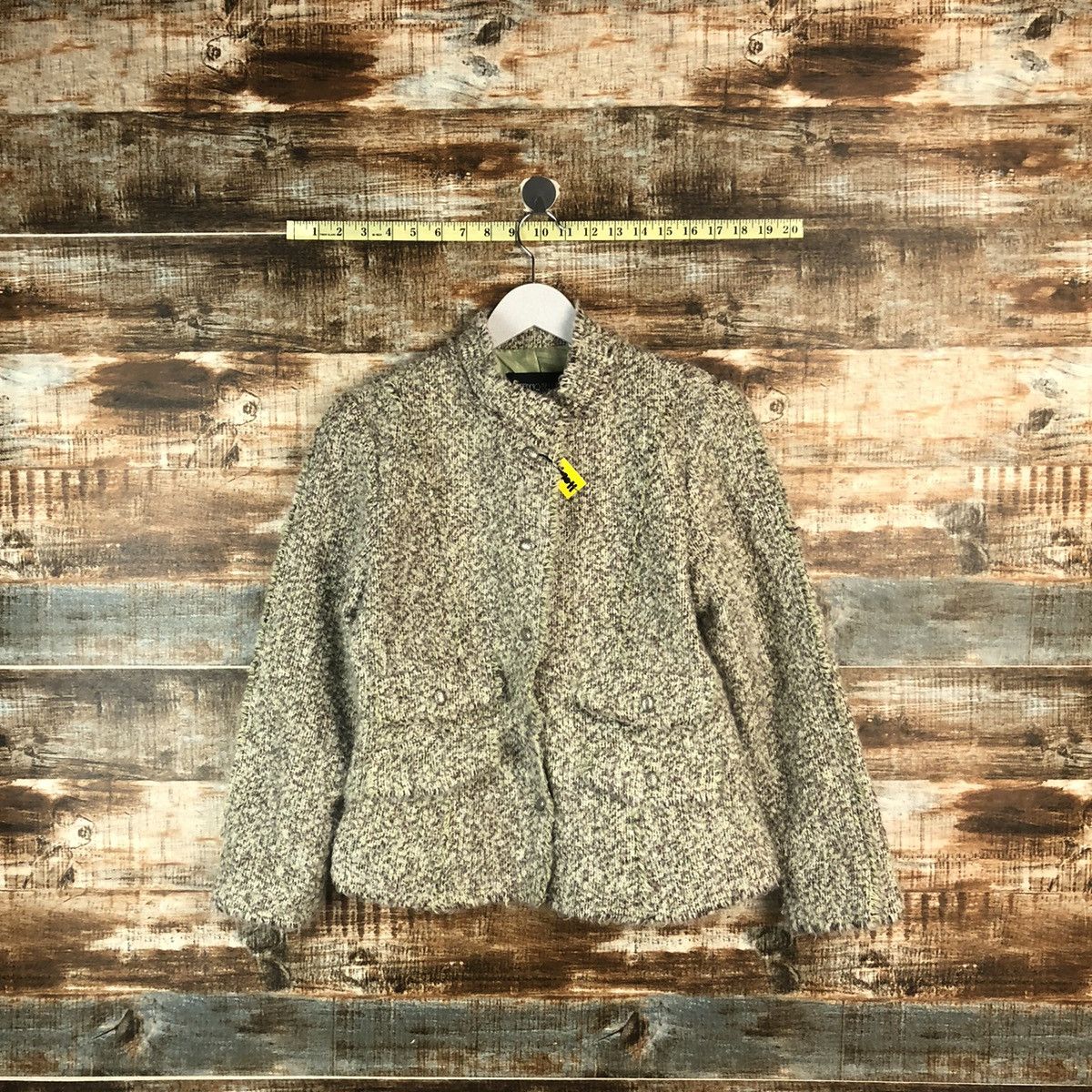 Japanese Brand Eterno Bellezza italy Green Cardigan Knitwear #A2011 Size XS / US 0-2 / IT 36-38 - 1 Thumbnail