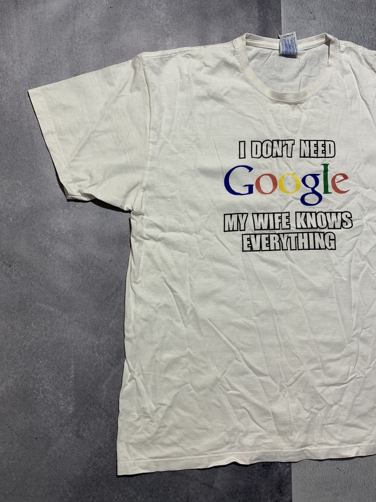 Band Tees × Vintage Vintage Y2K I don’t need Google band tee Big Logo size XL Size US XL / EU 56 / 4 - 2 Thumbnail