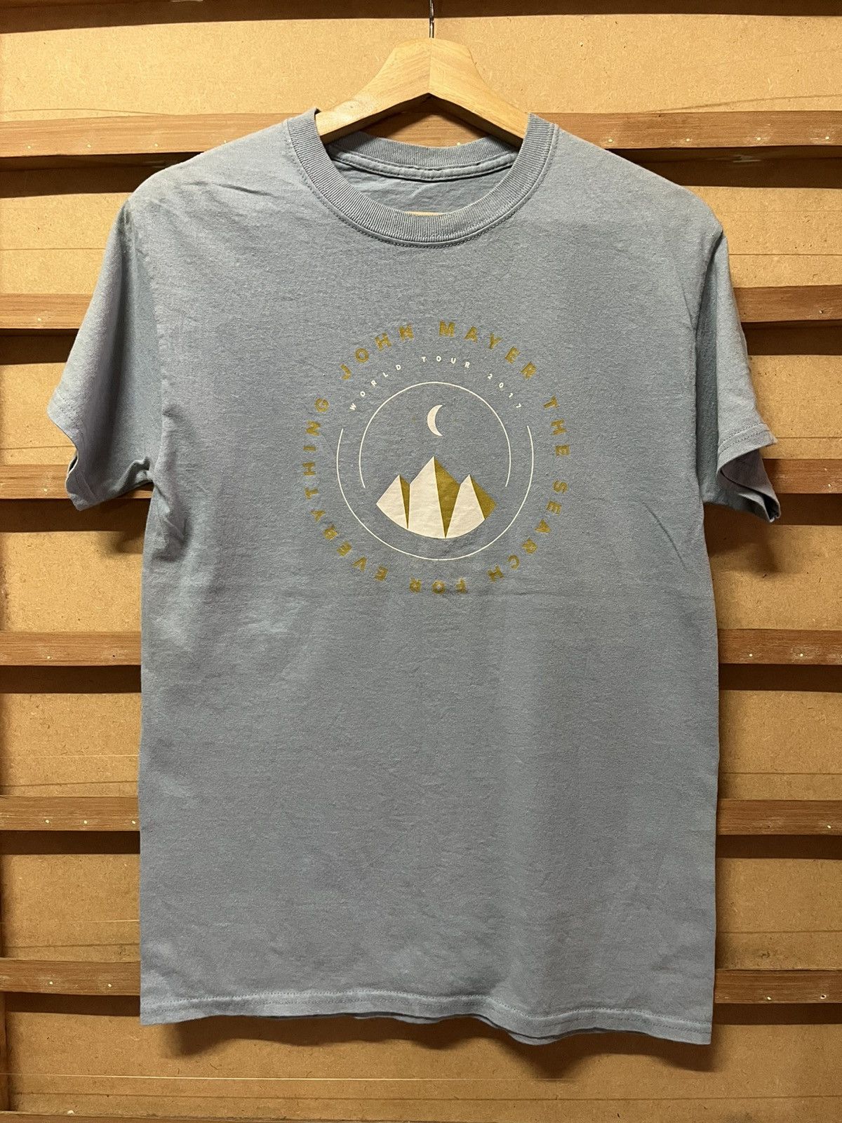 Band Tees John Mayer (light blue) T-Shirt Sz. S Size US S / EU 44-46 / 1 - 1 Thumbnail