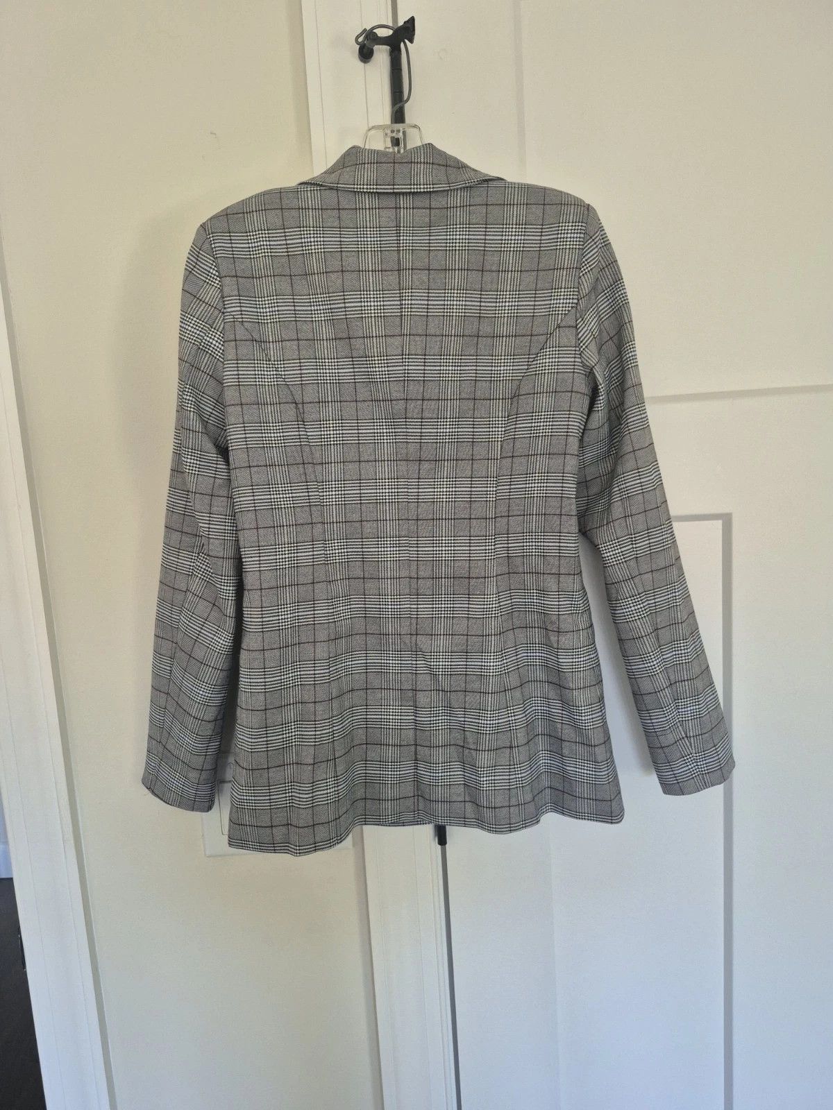 REVOLVE Majorelle Rhea Blazer Plaid Double Breasted Jacket Size XS Size XS / US 0-2 / IT 36-38 - 10 Thumbnail