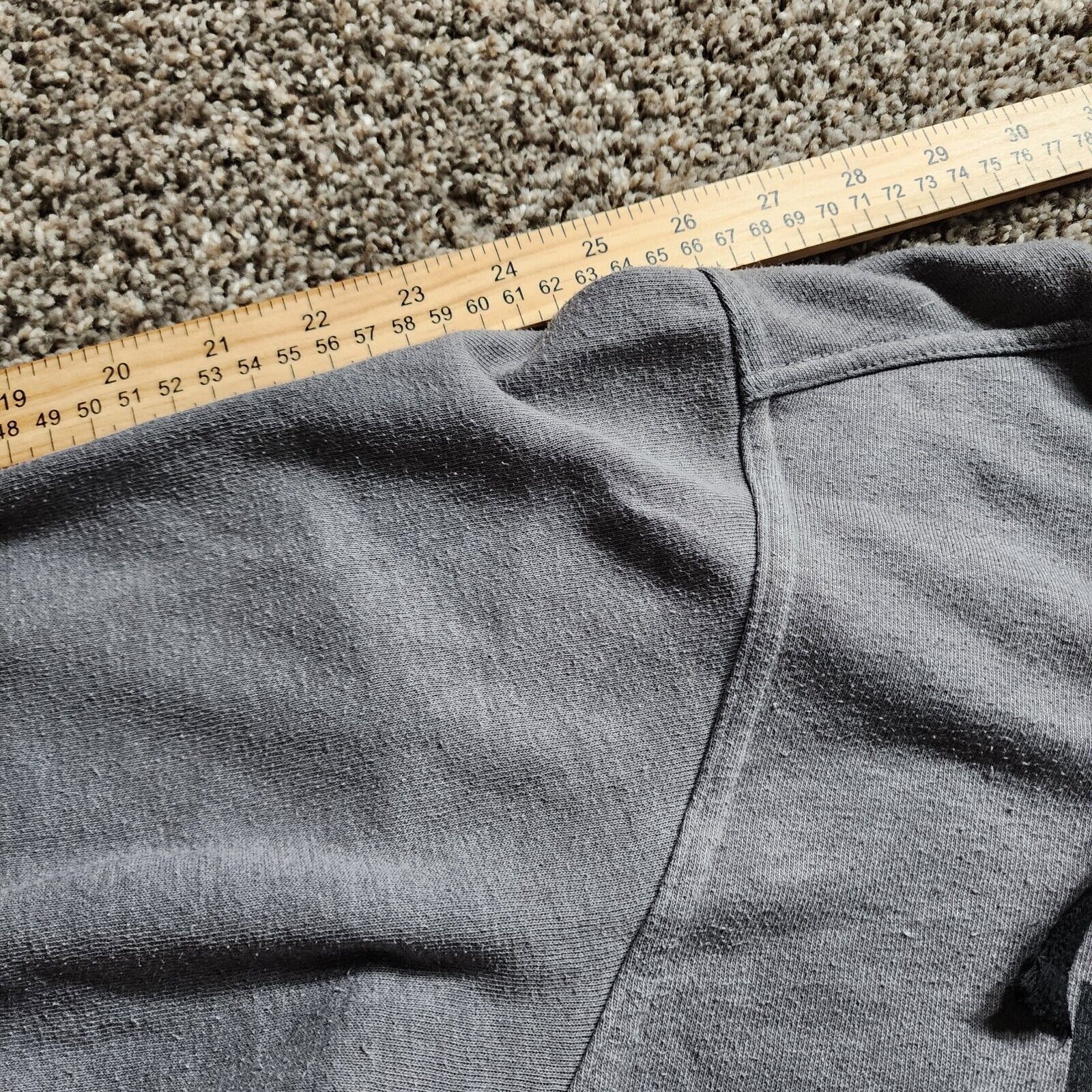 The North Face The North Face Hoodie S Gray Long Sleeve Front Logo Pullover Size US S / EU 44-46 / 1 - 8 Thumbnail