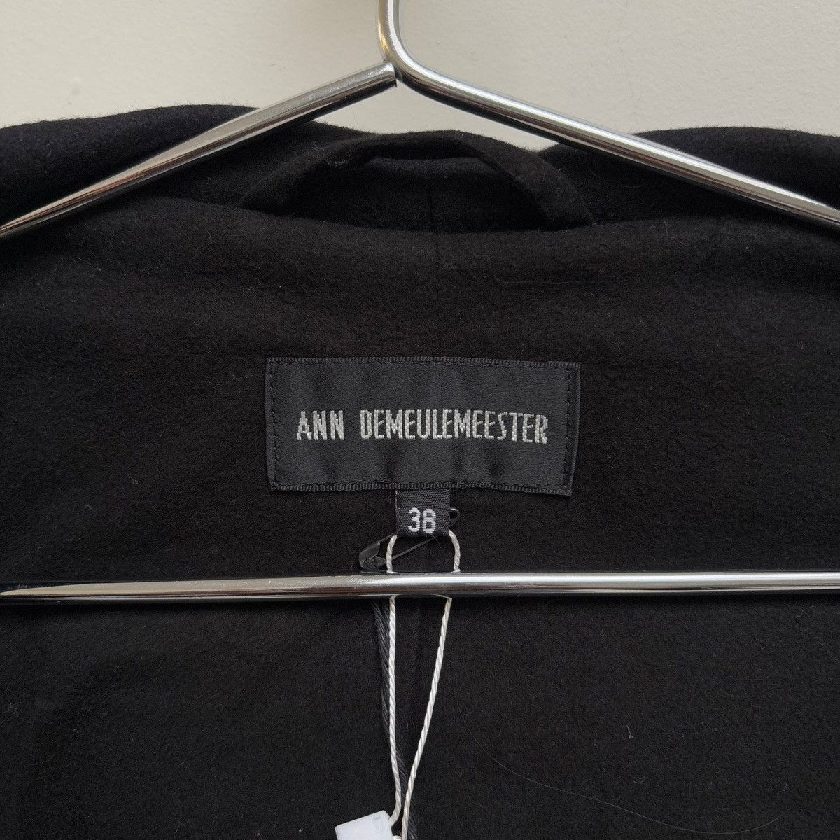 Ann Demeulemeester FW18 Ann Demeulemeester Wool Hooded Bomber Size XS / US 0-2 / IT 36-38 - 8 Thumbnail