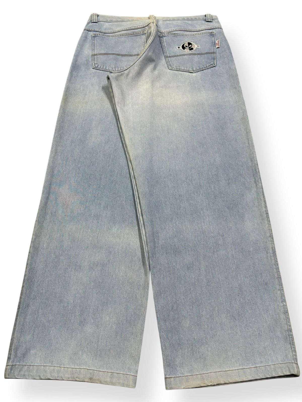 Alien Workshop Vintage 90s Alien Workshop Embroidered Logo Baggy Jeans Size US 34 / EU 50 - 2 Thumbnail