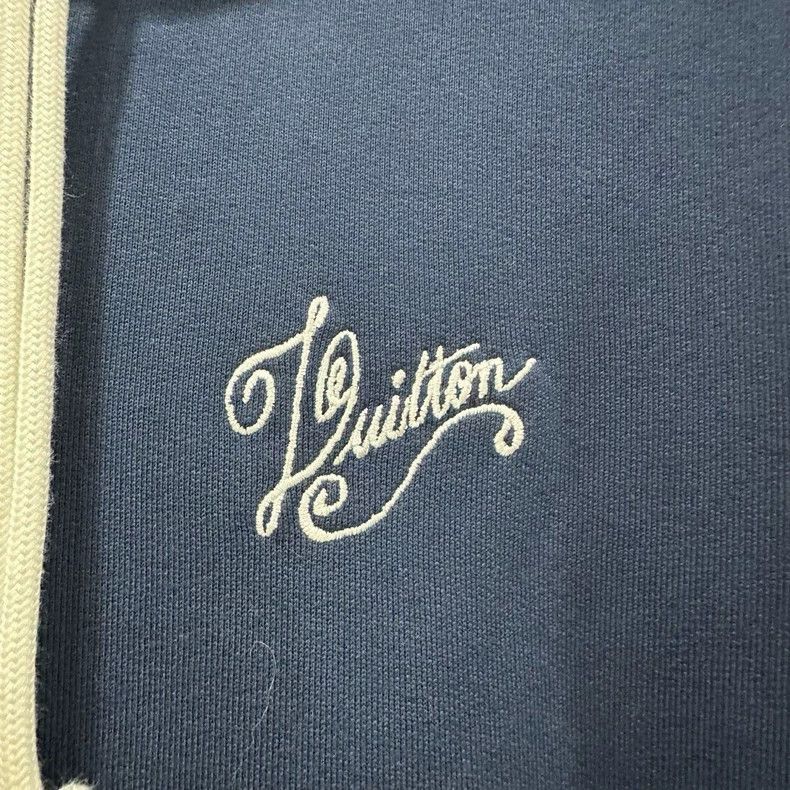 Louis Vuitton Louis Vuitton Embroidered logo drawstring hooded sweatshir Size US M / EU 48-50 / 2 - 3 Thumbnail