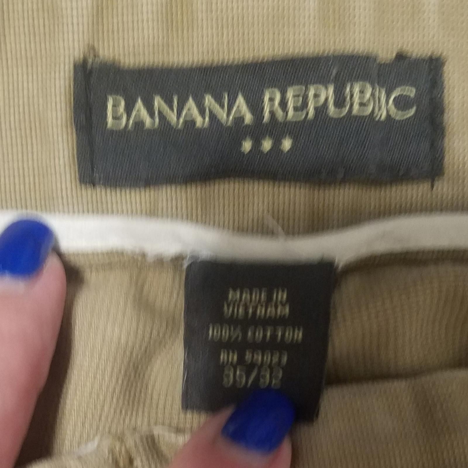 Banana Republic Banana Republic Men's Khaki Chinos 35/32 Size US 35 - 4 Thumbnail