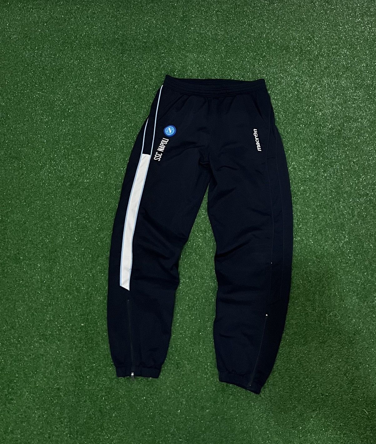 Macron Napoli Macron 2012 training trackpants Size US 28 / EU 44 - 1 Thumbnail