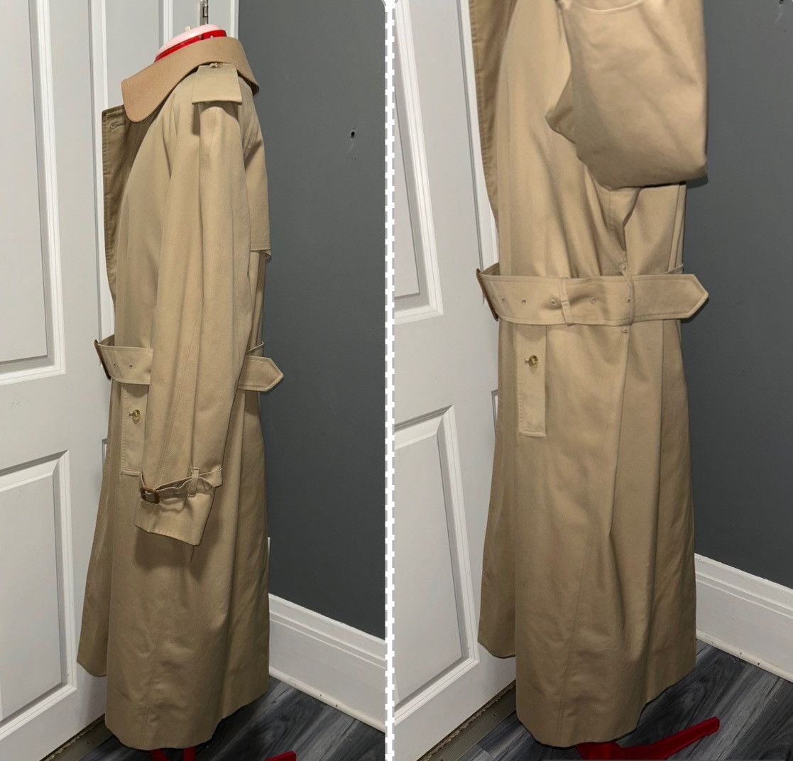 Burberry Vintage Burberry Tan Nova Check Trench Coat Mens 38 Regular Size US M / EU 48-50 / 2 - 8 Thumbnail