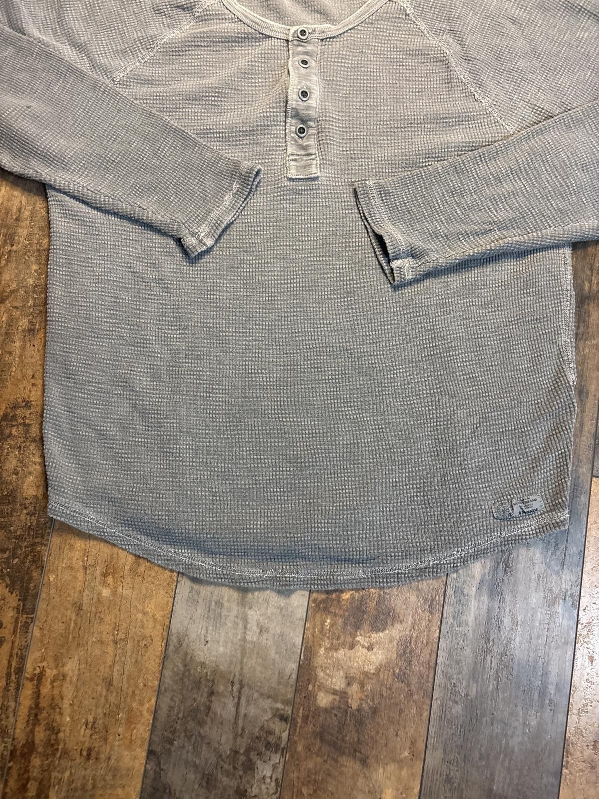 Lucky Brand Lucky Brand Men's Long Sleeve Thermal Shirt Gray Size M Size US M / EU 48-50 / 2 - 4 Thumbnail