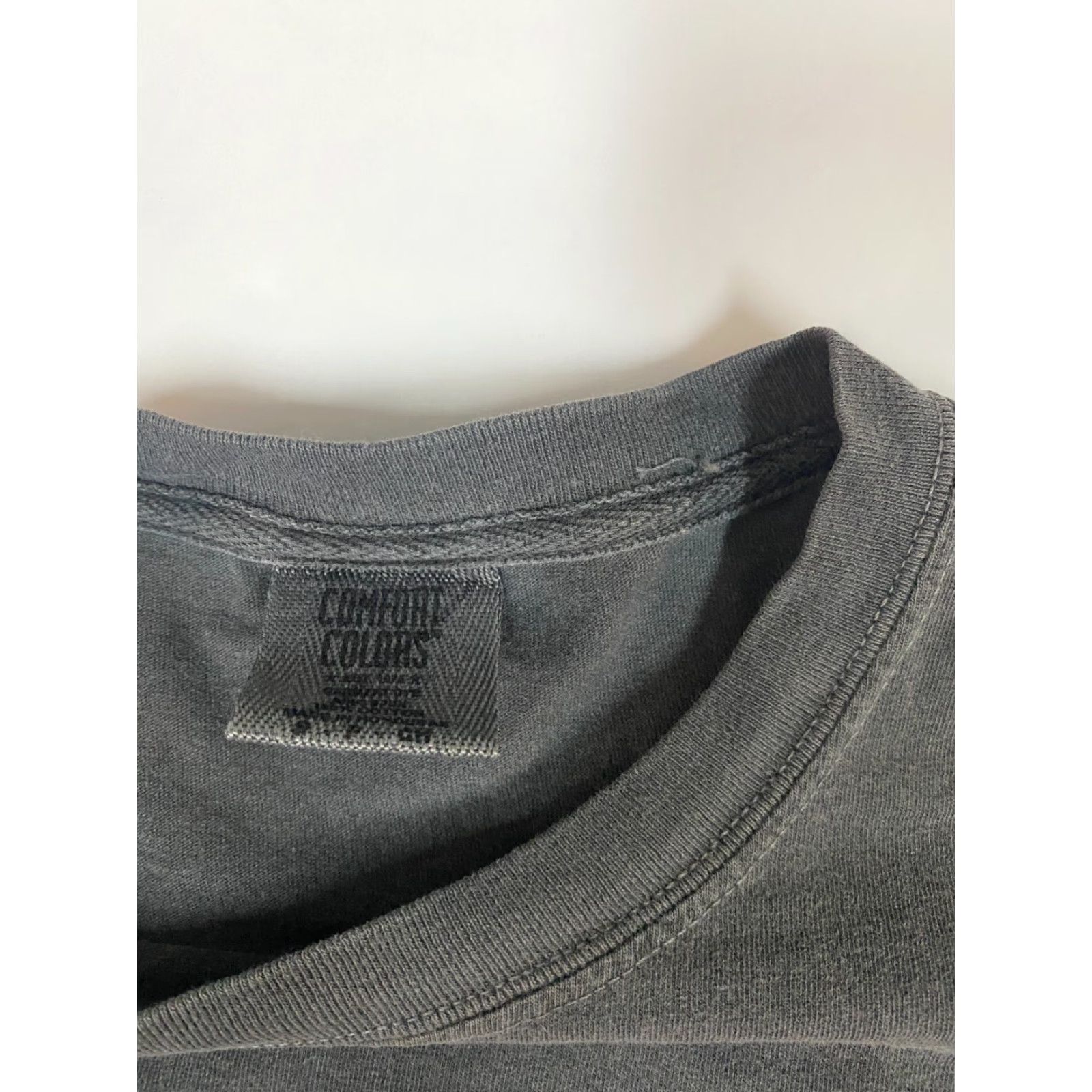 Comfort Colors Comfort Colors Mens T-Shirt Short Sleeve Crew Neck Gray S Logo 90s Hip Hop Colorful Box Theme Movie Size US S / EU 44-46 / 1 - 4 Thumbnail
