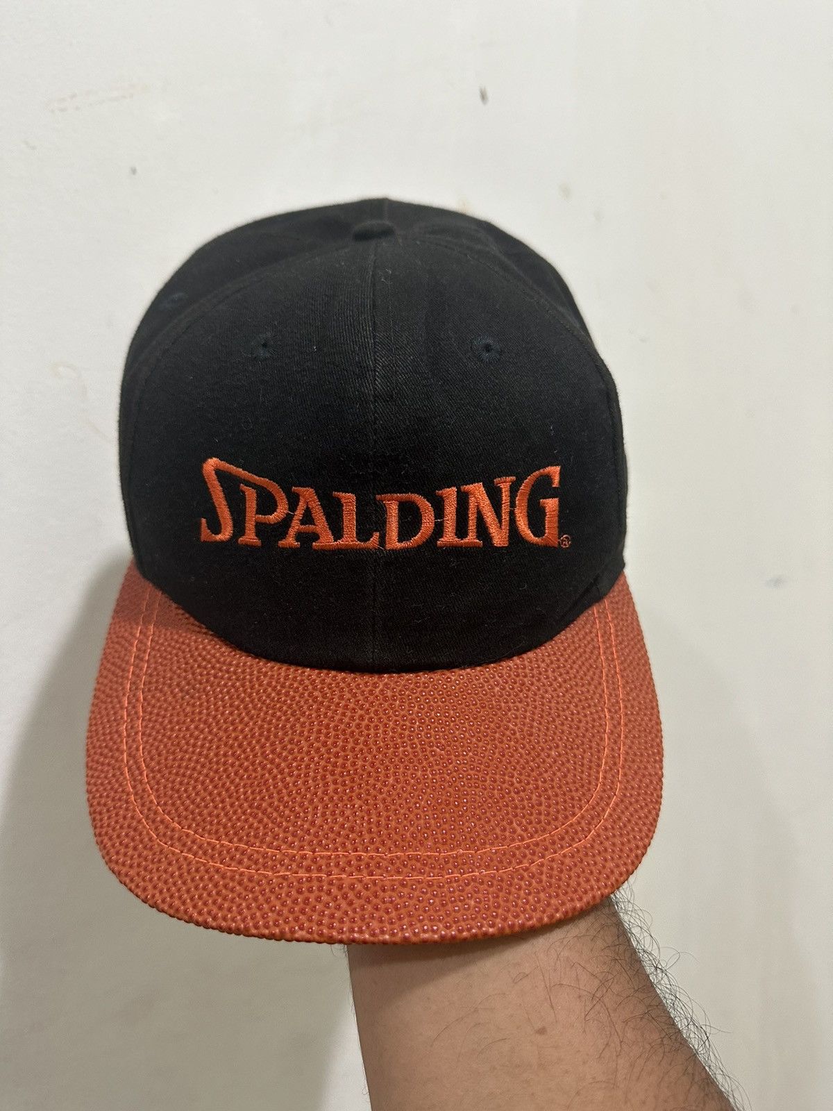 Spalding × Vintage Rare 90's Spalding Basketball Visor Made In Japan Size ONE SIZE - 9 Thumbnail