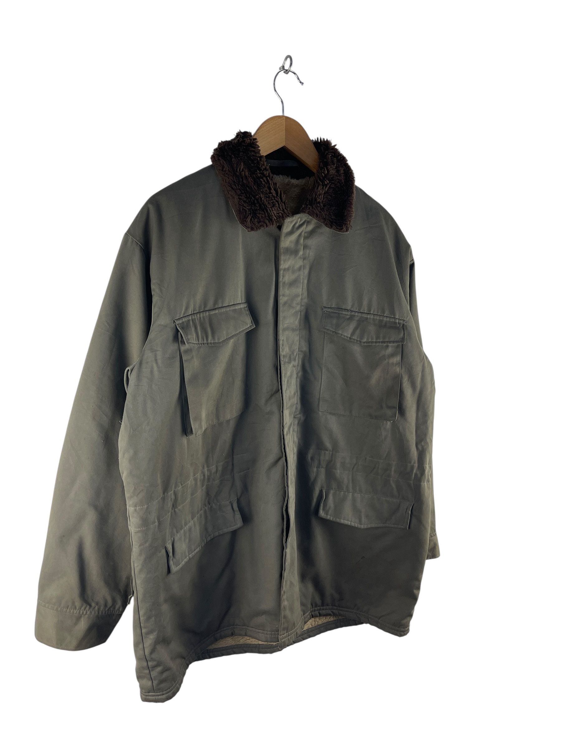 Vintage Vintage 1987 Japanese Military JSDF Cold Weather FieldJacket Size US L / EU 52-54 / 3 - 4 Thumbnail