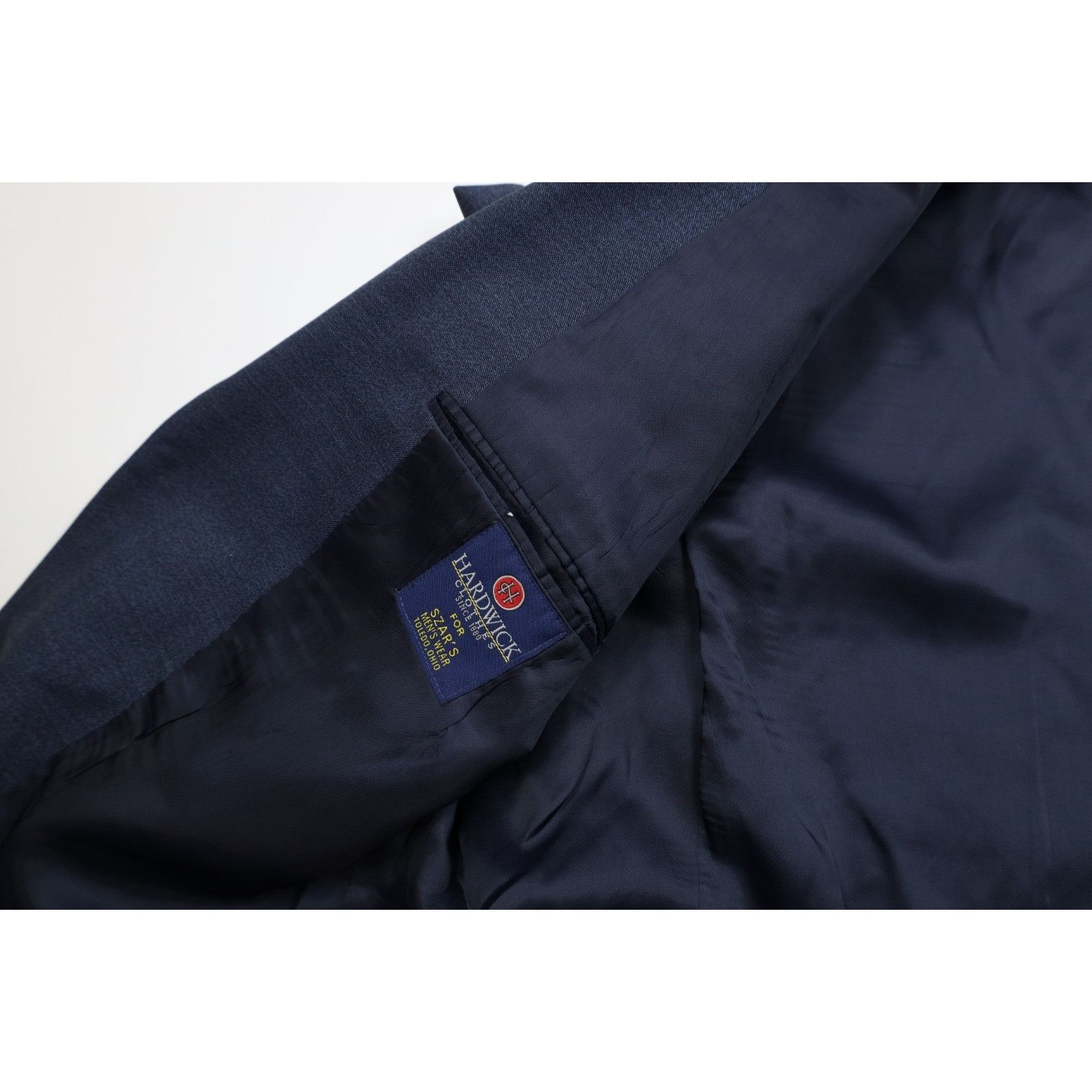 Vintage Vintage Streetwear 2 Piece Super 100s Wool Suit Wedding Size 46R - 7 Thumbnail