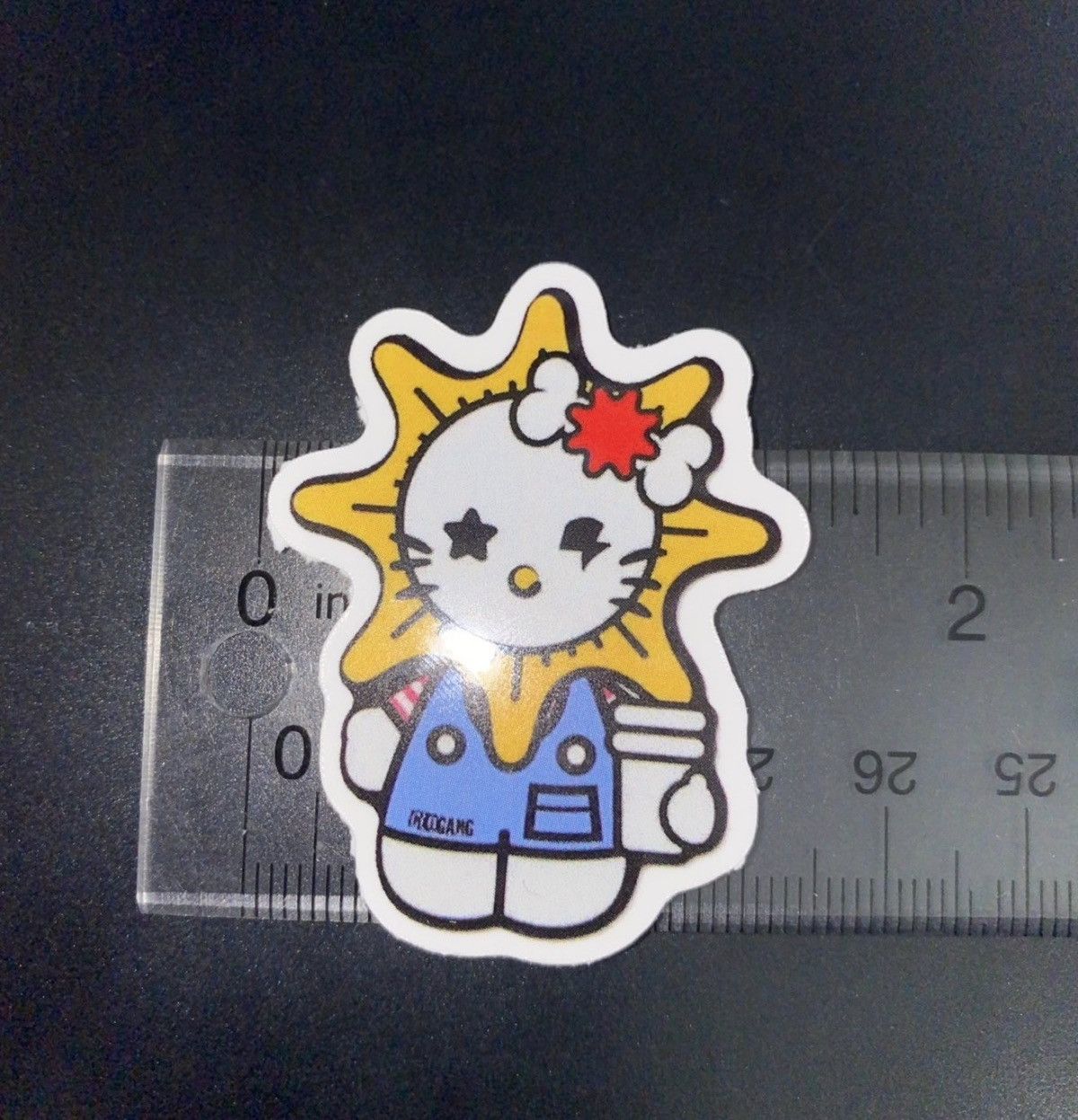 Glo Gang (3) Hello Kitty x Chief Keef Glo Gang Decal Stickers 2* inc Size ONE SIZE - 4 Thumbnail