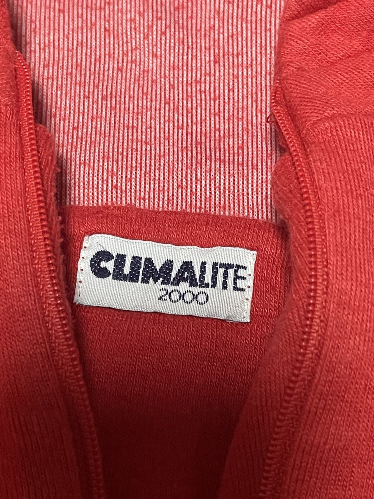 Adidas Adidas Vintage Climalite Red West Germany Zip Pullover Size US L / EU 52-54 / 3 - 6 Thumbnail