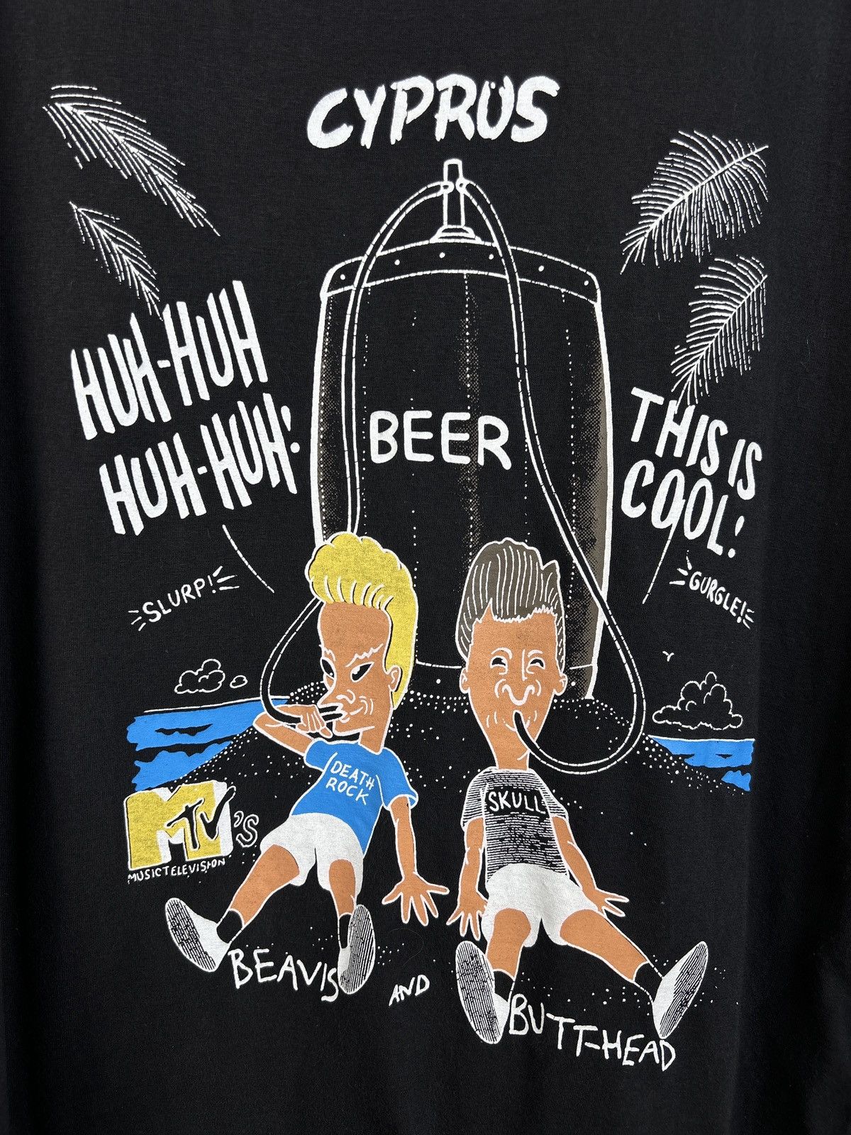 Vintage 90s Vintage Beavis And Butthead Beer MTV Sleeveless Tank Top Size US M / EU 48-50 / 2 - 2 Thumbnail