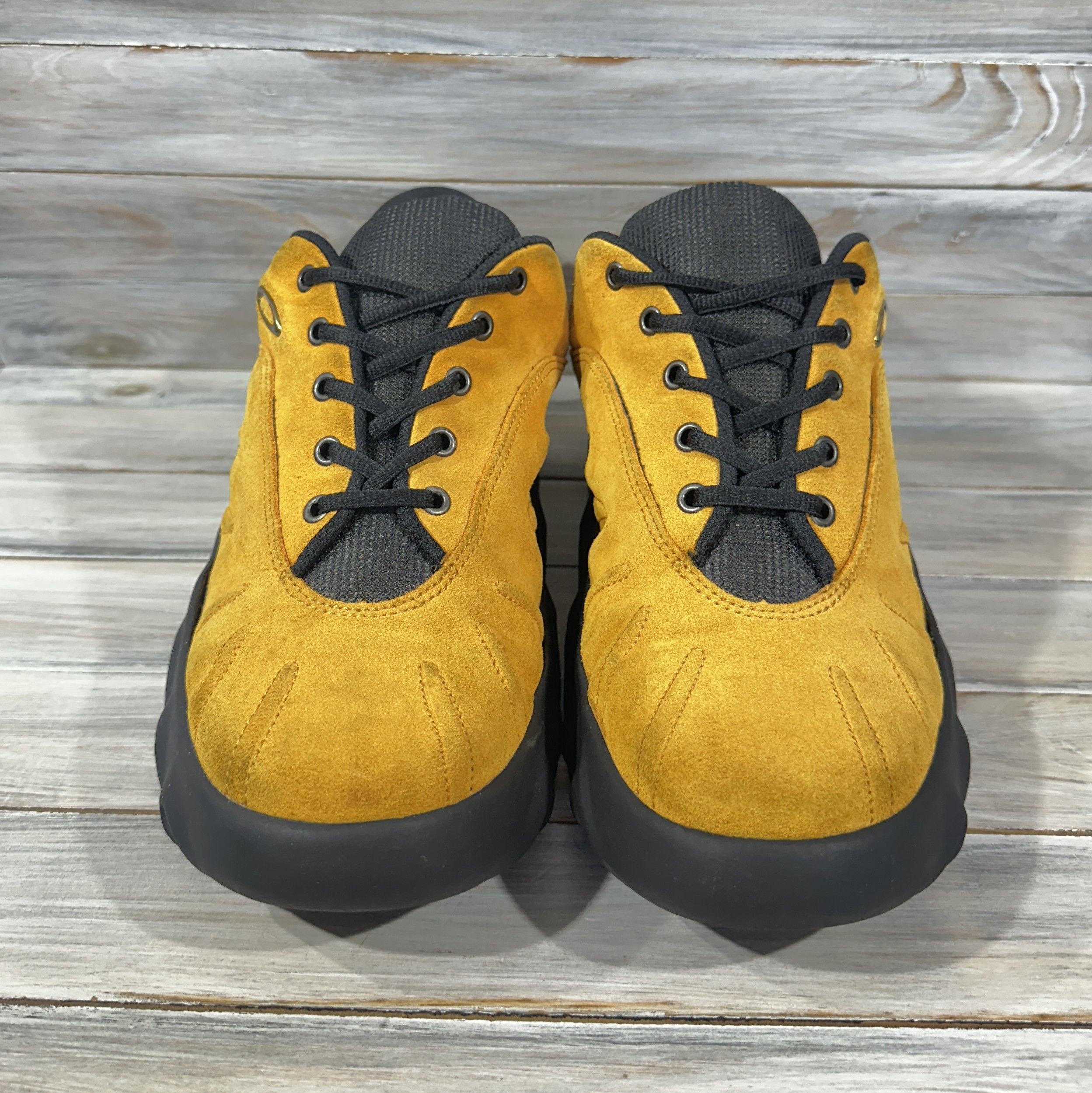 Oakley × Vintage Vintage 00’s Oakley Shoetwo Low Suede Men's Yellow Sneakers Size US 12 / EU 45 - 17 Thumbnail