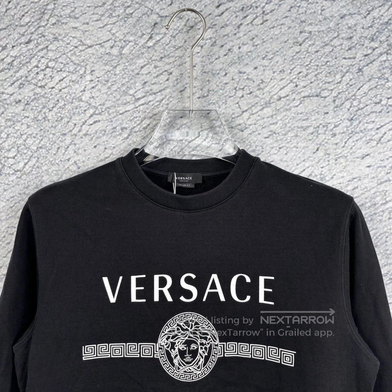 Versace versace black medusa logo crewneck sweatshirt. Size US S / EU 44-46 / 1 - 3 Thumbnail