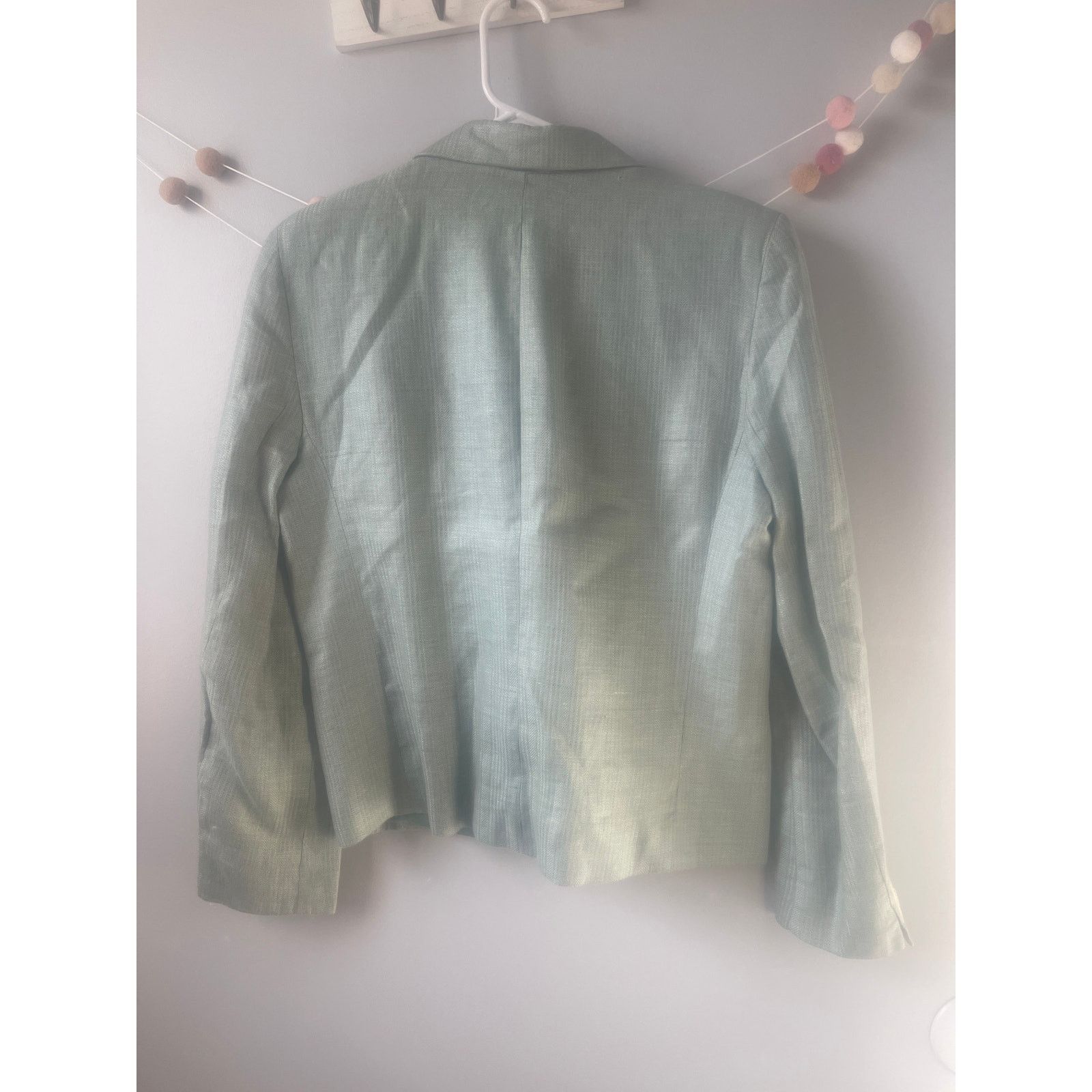 Vintage Streets & Co Vintage Classic Light Green Suit Jacket Blazer Size XL / US 12-14 / IT 48-50 - 5 Thumbnail