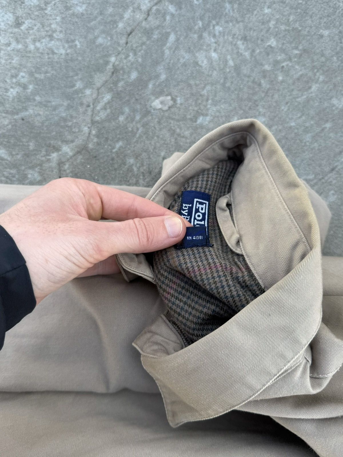 Ralph Lauren Vintage Polo Ralph Lauren Old Many Y2k Beige Bomber Jacket Size US M / EU 48-50 / 2 - 7 Thumbnail
