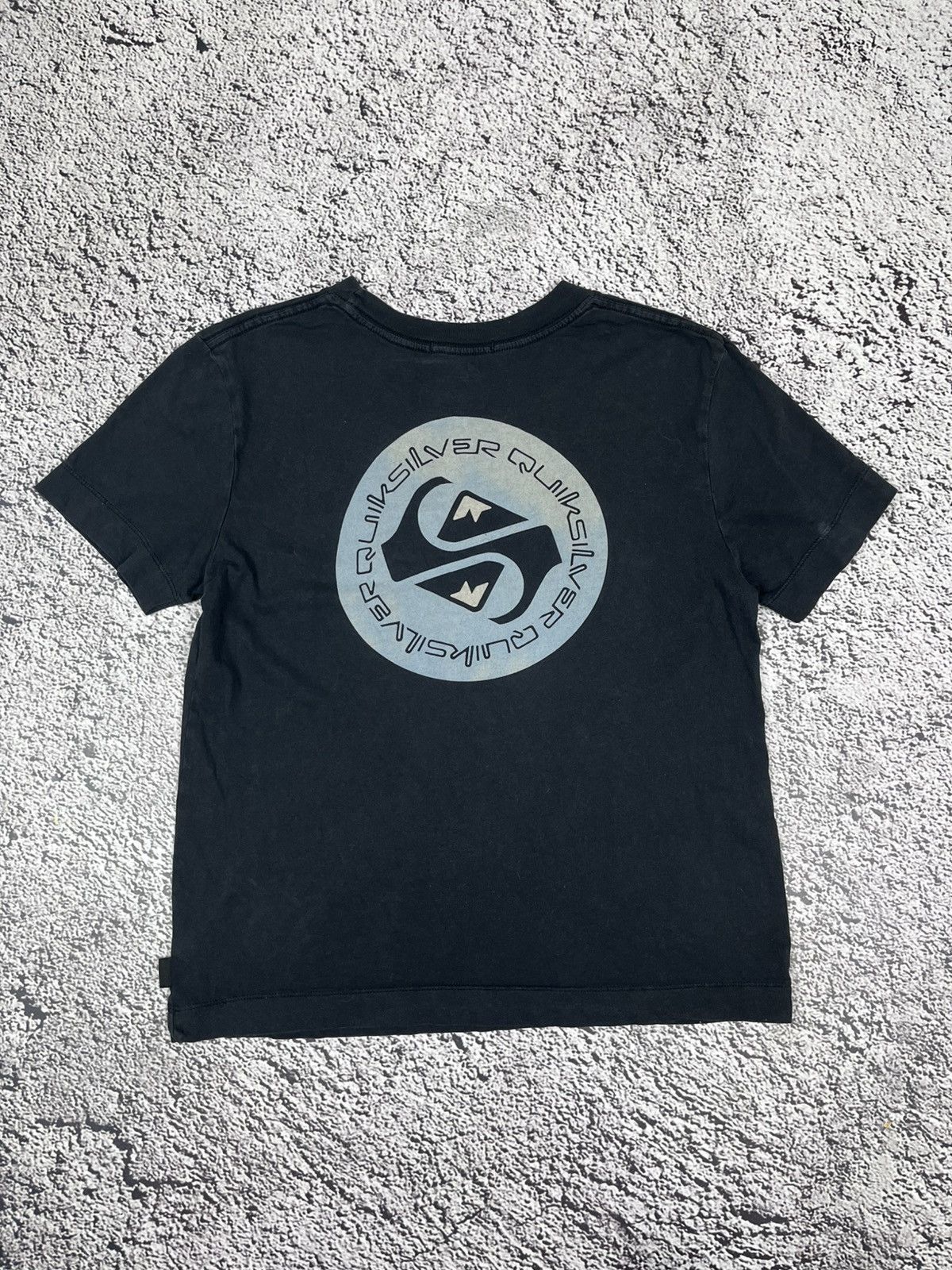 Quiksilver Vintage Y2K Quiksilver Logo faded surf t shirt streetwear S Size S / US 4 / IT 40 - 5 Thumbnail