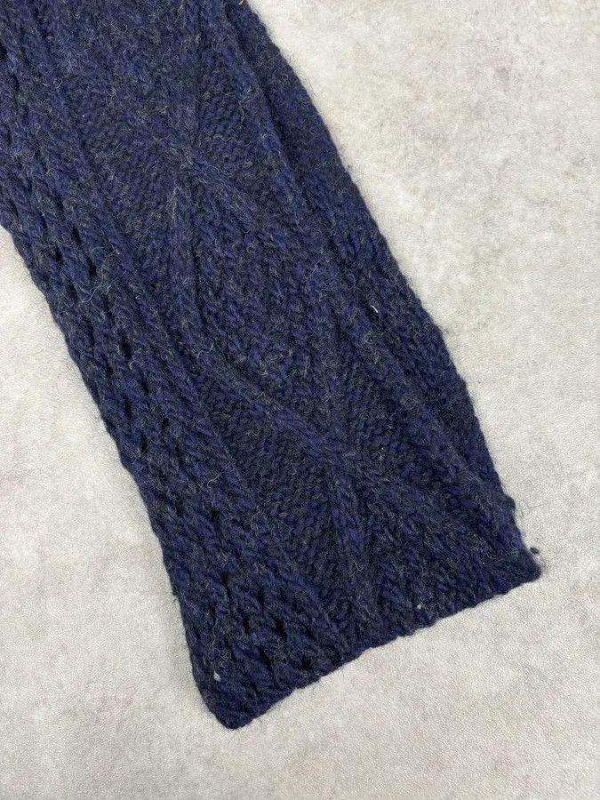 Dolce & Gabbana AW2006 Dolce & Gabbana Sailor Wool Navy Scarf Size ONE SIZE - 6 Thumbnail