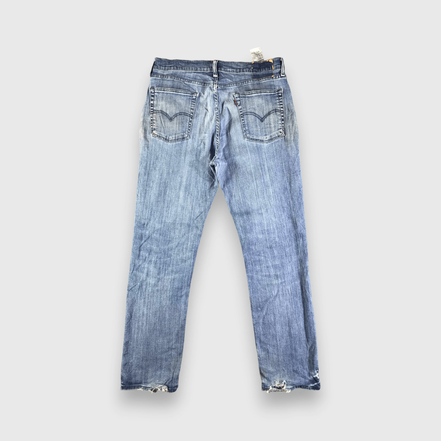 Levi's Vintage Blue Wash Levis 514 Jeans-J4484 Size US 35 - 2 Thumbnail