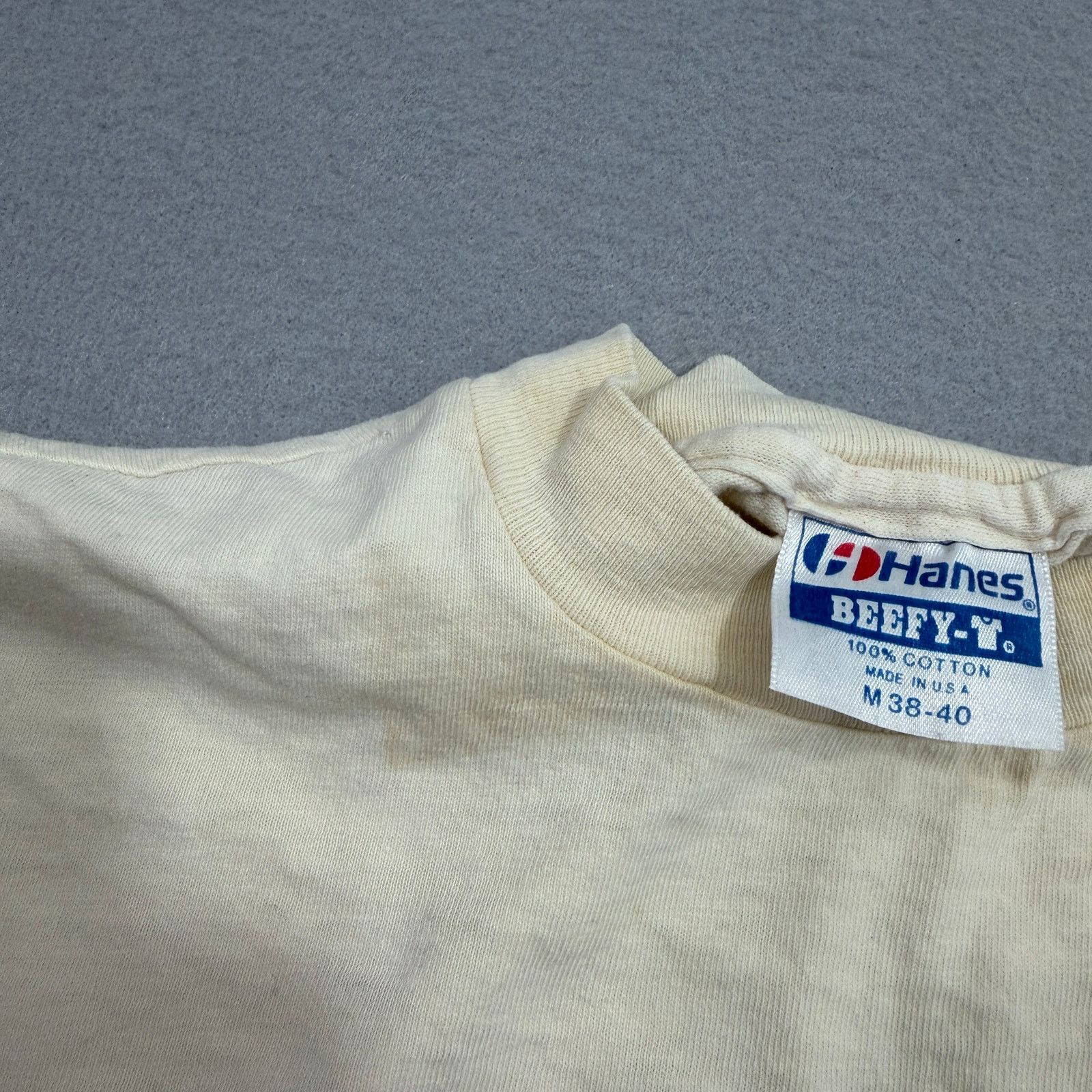 Vintage Vintage Elderly Instruments Shirt Size Medium Ivory 80s Size US M / EU 48-50 / 2 - 11 Thumbnail