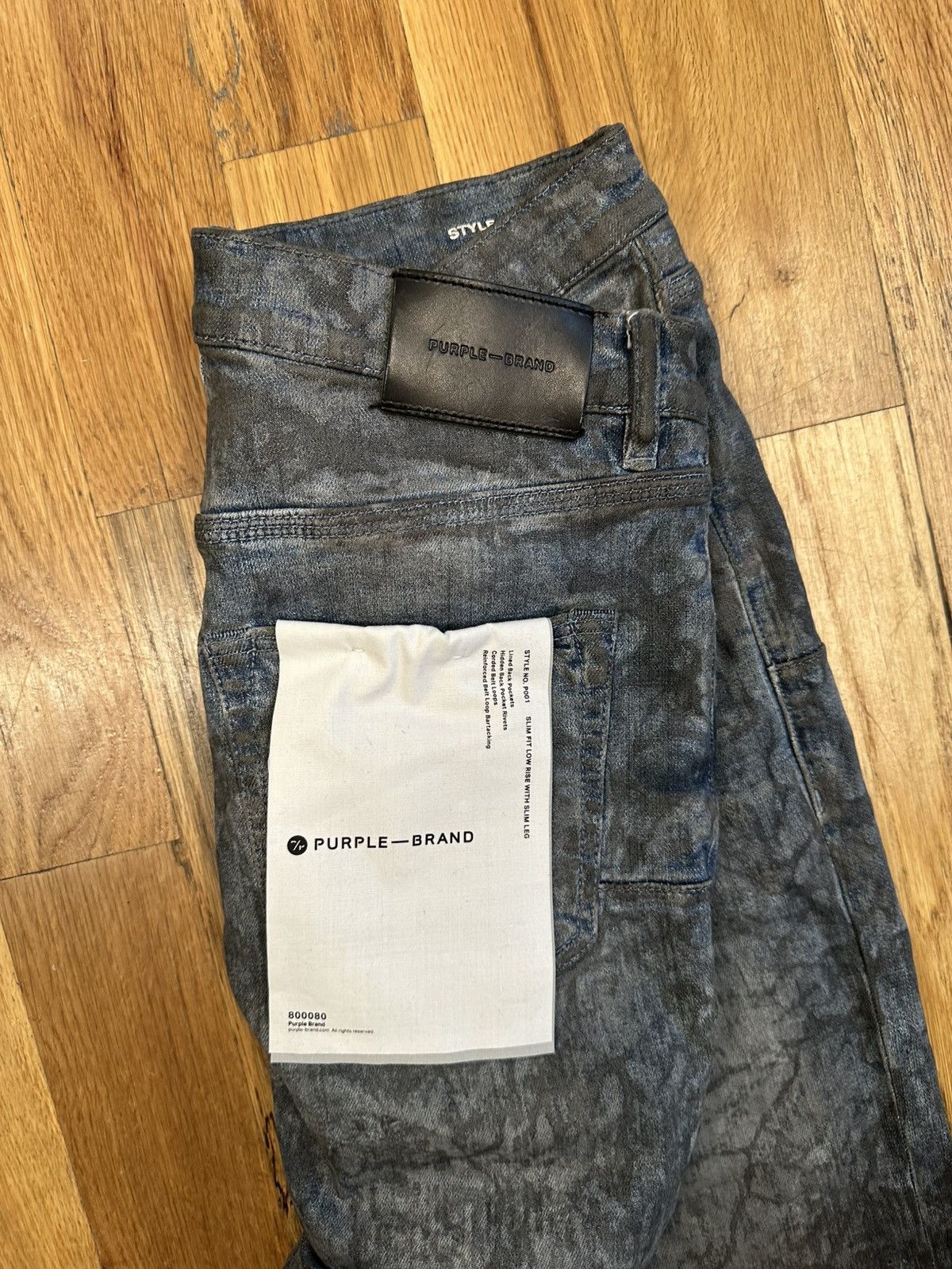Purple Brand Purple Brand Blue Dyed Denim Jeans Size 30 Size US 30 / EU 46 - 4 Thumbnail