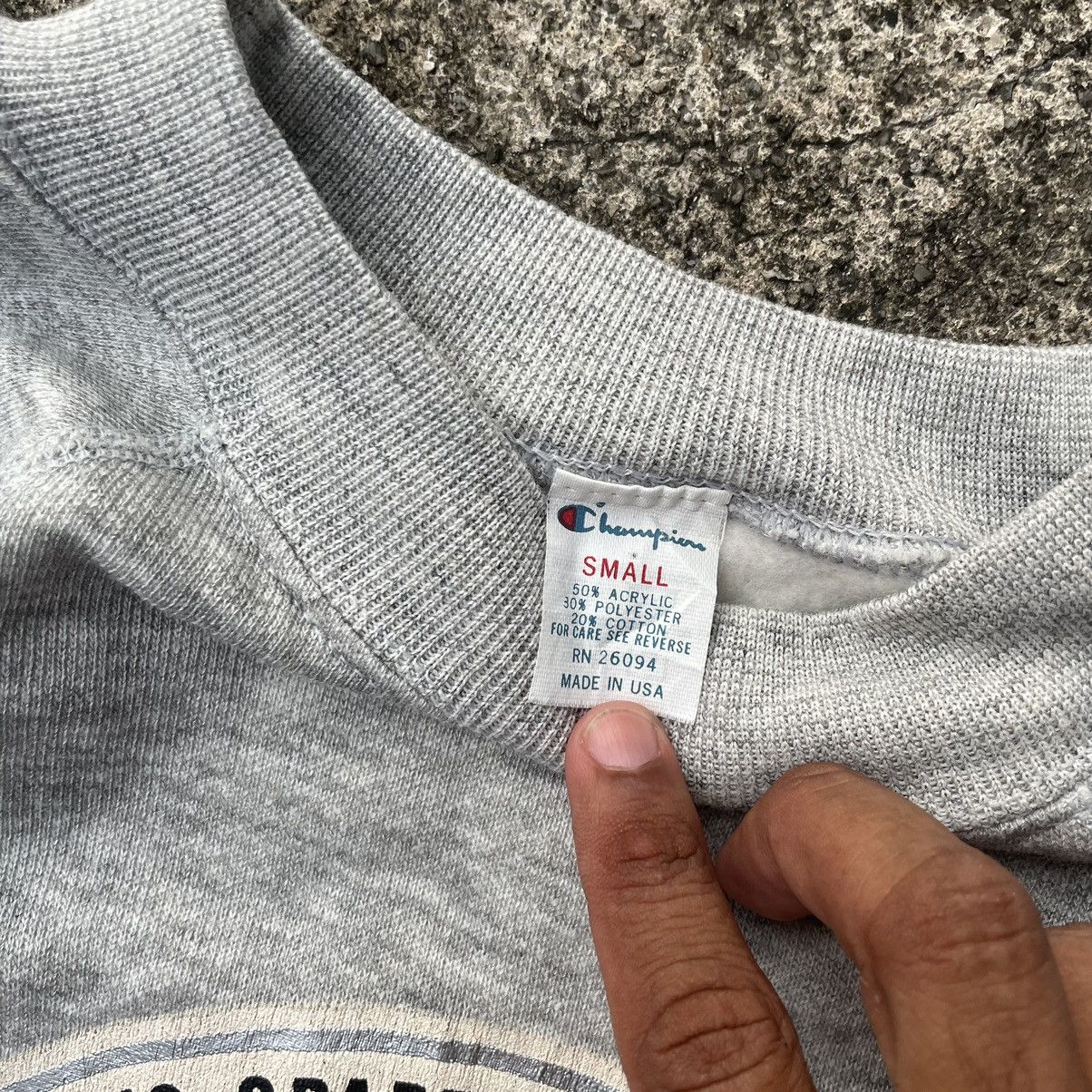 Champion × Vintage Vintage Spartans Michigan State Sweatshirt Big Logo Size US S / EU 44-46 / 1 - 2 Thumbnail