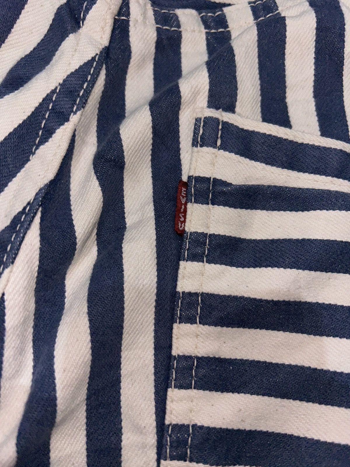 Evisu Evisu Hickory Denim Shortpants Size US 32 / EU 48 - 9 Thumbnail