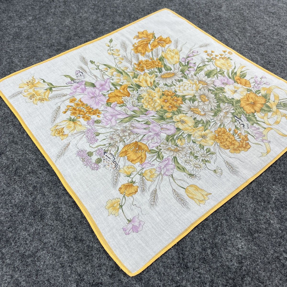 Paolo Gucci × Vintage Paolo Gucci Handkerchief / Bandana / Neckerchief B335 Size ONE SIZE - 6 Thumbnail