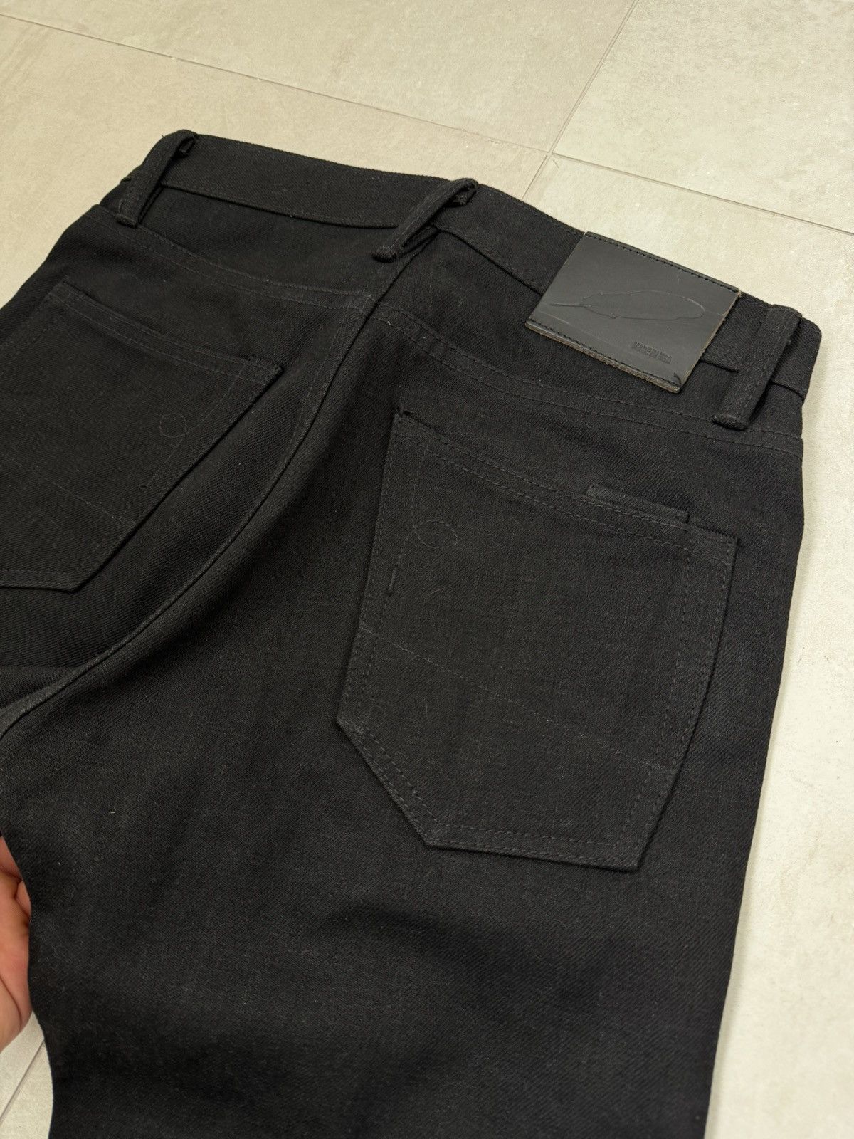 Rogue Territory RGT Rogue Territory Selvedge Black Jeans Skinny Japan Menpu Size US 27 - 7 Thumbnail