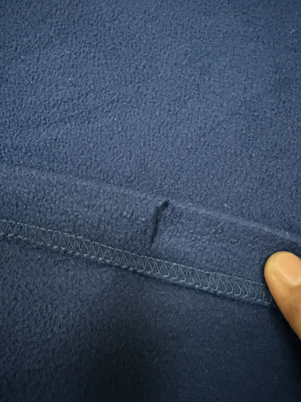 Nike × Vintage Vintage 90s Nike Thermafit Halfzipper Fleece Sweater Size US S / EU 44-46 / 1 - 14 Thumbnail