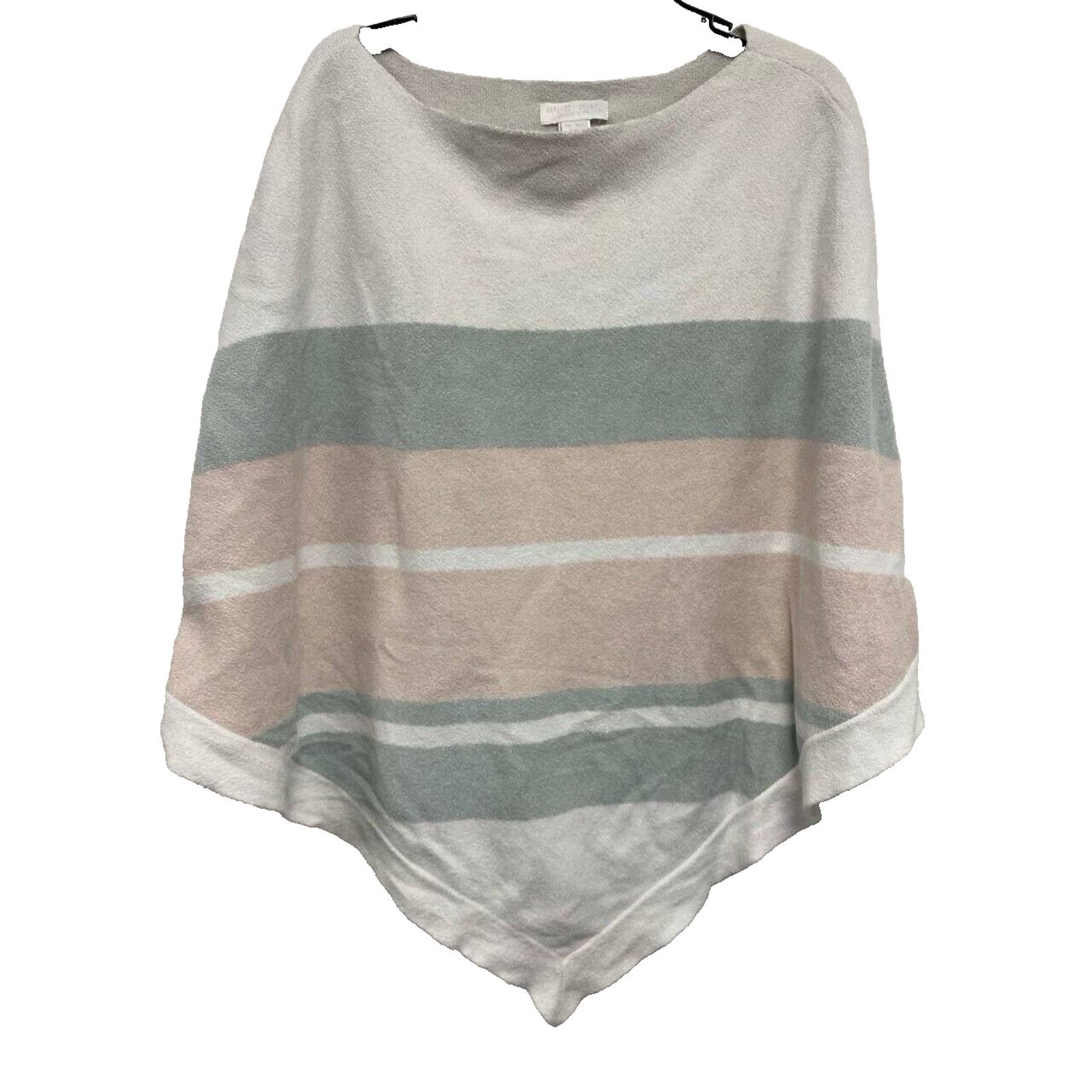 &Daughter Barefoot Dreams CozyChic Breeze Poncho Pink Multi OS A000483 Size ONE SIZE - 2 Thumbnail