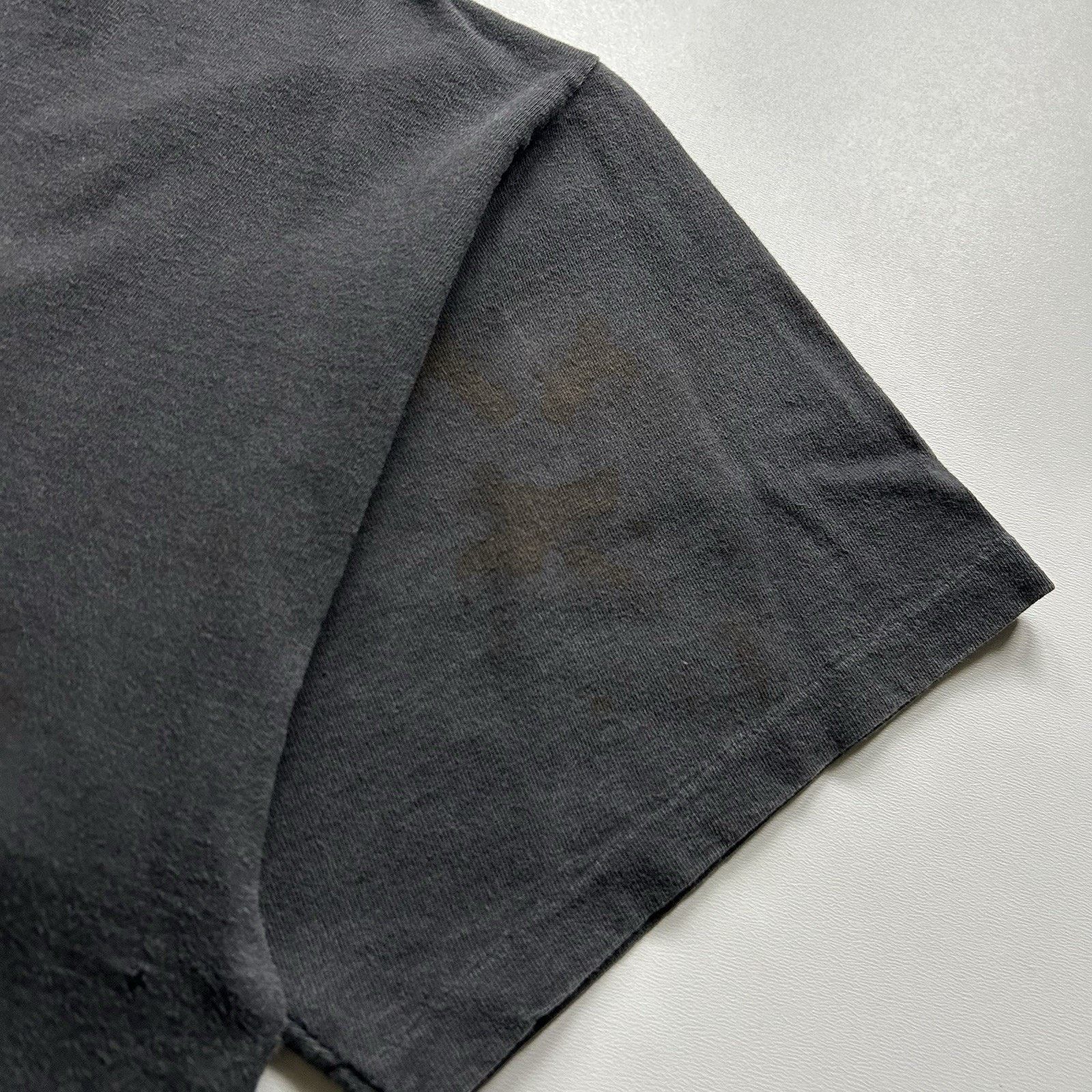 Vintage Vintage Tune In To God Shirt XL 90s Faded Black Religion USA Size US XL / EU 56 / 4 - 3 Thumbnail