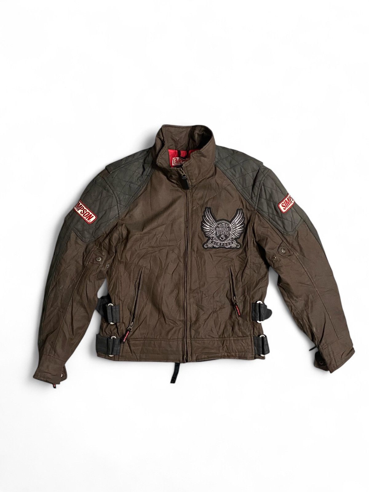 Japanese Brand ❤️‍🔥 Iron Heart Vintage SIMPSON Rider Rider Jacket Rare Size US M / EU 48-50 / 2 - 1 Thumbnail