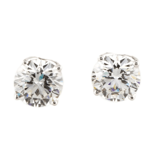 Other 2.00 Ct. Tw. Lab Grown Diamond Studs in 14K White Gold Size ONE SIZE - 1 Thumbnail