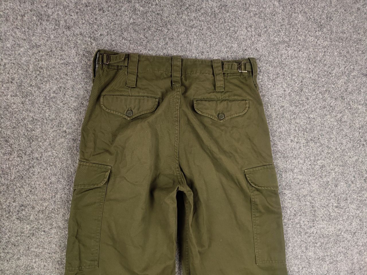 Japanese Brand Vintage Heavyweight Combat Military Green Cargo Army Pants Size US 32 / EU 48 - 9 Thumbnail