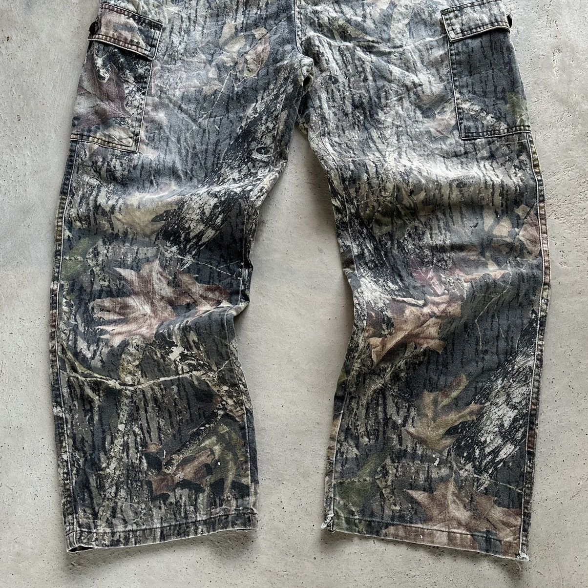 Carhartt × Realtree (32x29) Broken zipper! Vintage Realtree Camo Cargo Pants Size US 32 / EU 48 - 3 Thumbnail