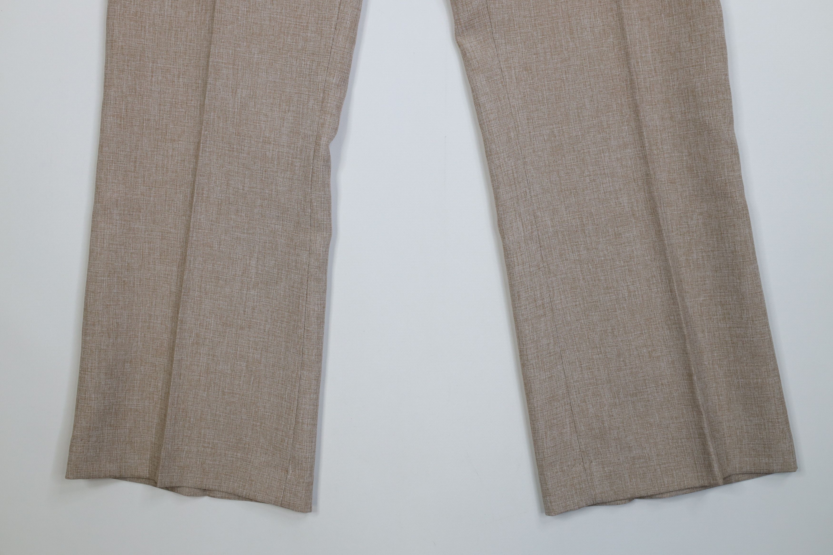 Vintage Vintage 70s Streetwear Bell Bottoms Chino Pants Beige USA Size US 34 / EU 50 - 4 Thumbnail