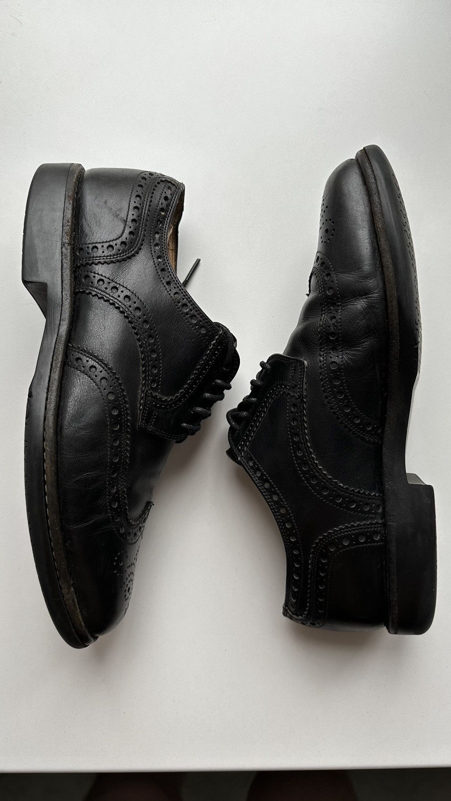 Bally Bally Leather Brogues Men Classic Shoes Size 8.5E Switz Size US 8.5 / EU 41-42 - 4 Thumbnail
