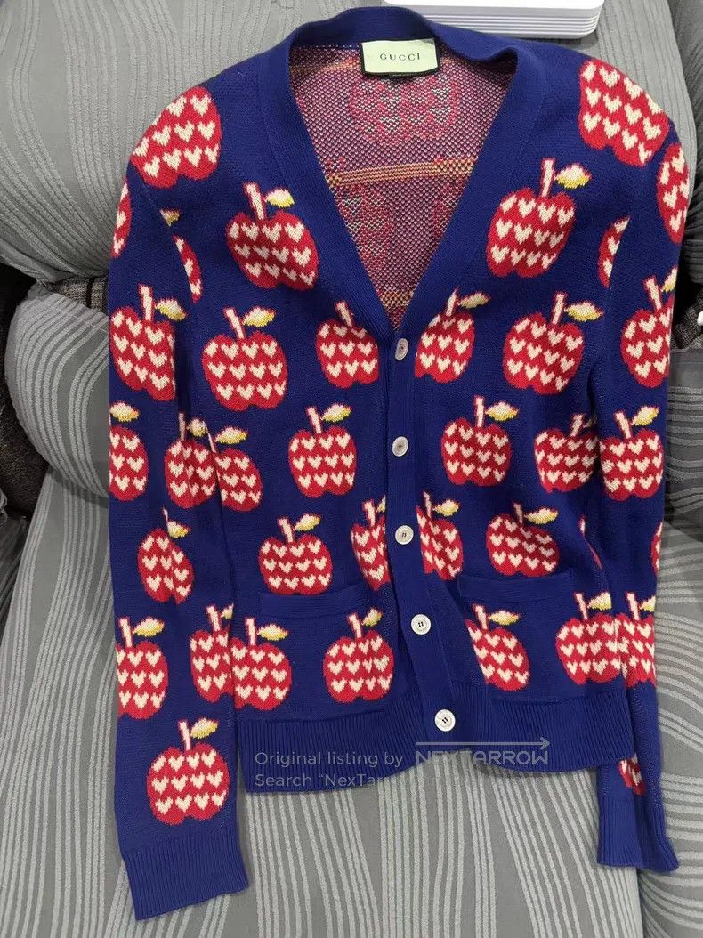 Gucci Gucci Apple cardigan coat Size S / US 4 / IT 40 - 1 Thumbnail