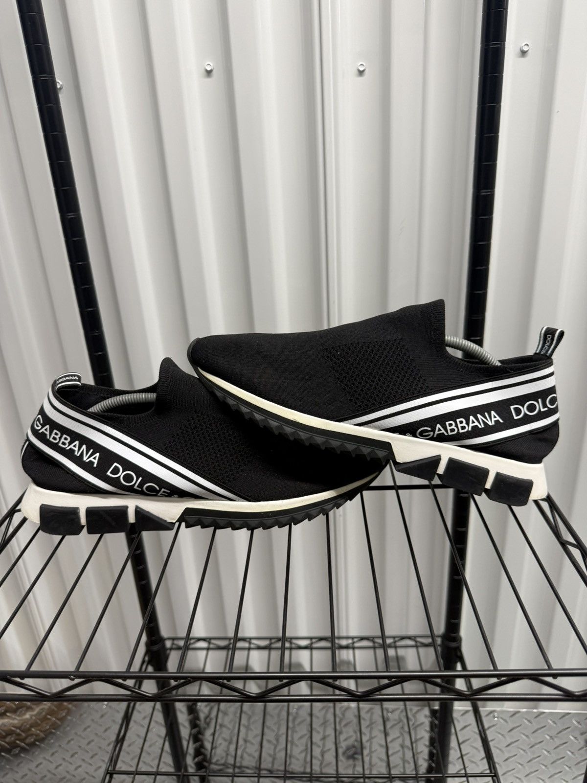 Dolce & Gabbana Dolce & Gabana Runner Black/White Size US 12 / EU 45 - 4 Thumbnail